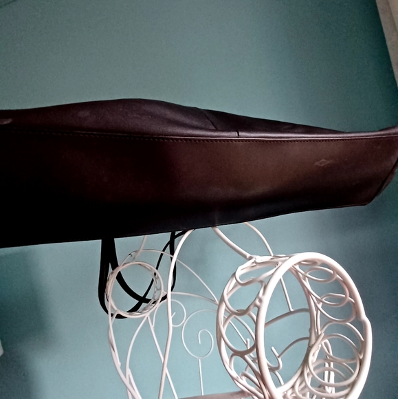 DKNY Brown Faux Leather Tote Bag - Picture 10 of 10